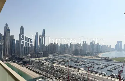 Apartment - 1 Bedroom - 1 Bathroom for rent in Marina Vista Tower 1 - Marina Vista - EMAAR Beachfront - Dubai Harbour - Dubai