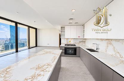 Apartment - 3 - 4 for rent in Peninsula Four - Peninsula - Business Bay - Dubai