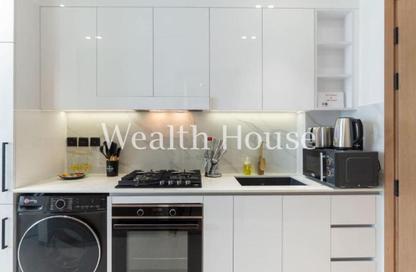 Apartment - Studio - 1 Bathroom for rent in Binghatti Azure - District 16 - Jumeirah Village Circle - Dubai