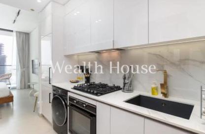 Apartment - Studio - 1 Bathroom for rent in Binghatti Azure - District 16 - Jumeirah Village Circle - Dubai
