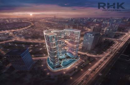 Apartment - 1 Bedroom - 2 Bathrooms for sale in Binghatti Hills Tower 2 - Binghatti Hills - Dubai Science Park - Dubai