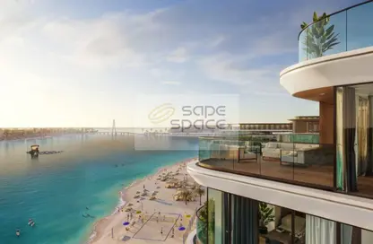 Apartment - 2 Bedrooms - 2 Bathrooms for sale in Aquamarine Beach Residences - Siniyah Island - Umm Al Quwain Marina - Umm Al Quwain