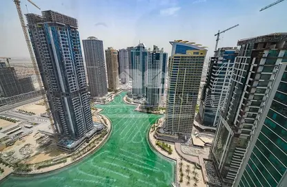 Apartment - Studio - 1 Bathroom for rent in Goldcrest Executive - JLT Cluster C - Jumeirah Lake Towers - Dubai