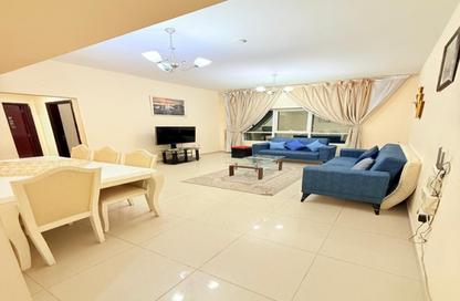 Apartment - 1 Bedroom - 2 Bathrooms for rent in New Al Taawun Road - Al Taawun - Sharjah