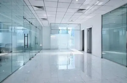 Office Space - Studio - 1 Bathroom for rent in The Prism - Business Bay - Dubai