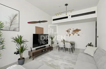 شقة - غرفة نوم - 2 حمامات للايجار في بن غاطي عنبر - منطقة 11 - قرية جميرا الدائرية - دبي