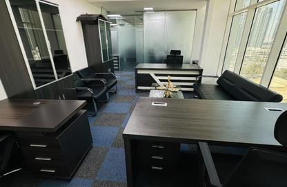 Office Space - Studio - 1 Bathroom for rent in Clover Bay Tower - Business Bay - Dubai