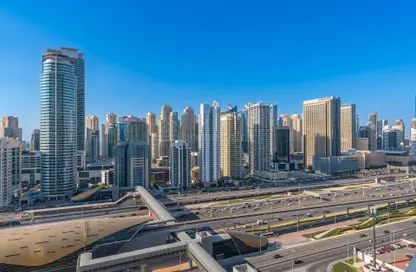 Apartment - Studio - 1 Bathroom for rent in Indigo Tower - JLT Cluster D - Jumeirah Lake Towers - Dubai