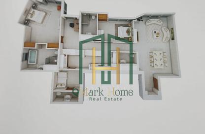 Apartment - 2 Bedrooms - 3 Bathrooms for sale in Radiant Square - City Of Lights - Al Reem Island - Abu Dhabi