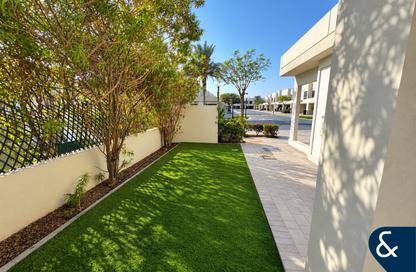 Villa - 4 - 3 for rent in Safi Townhouses - Safi - Town Square - Dubai