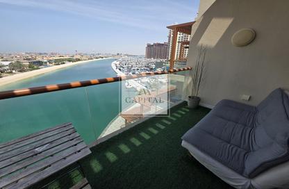 Apartment - Studio - 1 Bathroom for rent in Palm Views East - Palm Views - Palm Jumeirah - Dubai