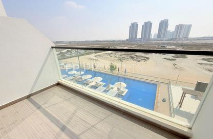 Apartment - Studio - 1 for rent in Samana Santorini - Dubai Studio City - Dubai