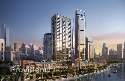 Apartment - Studio - 1 Bathroom for sale in Peninsula Five - Peninsula - Business Bay - Dubai