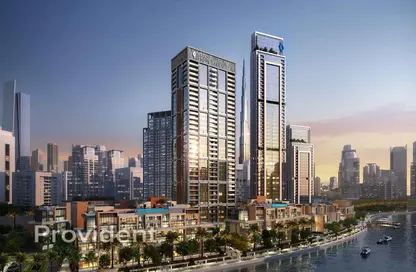 Apartment - Studio - 1 Bathroom for sale in Peninsula Five - Peninsula - Business Bay - Dubai