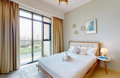 Apartment - 3 Bedrooms - 4 Bathrooms for rent in Vida Residence 1 - Vida Residence - The Hills - Dubai