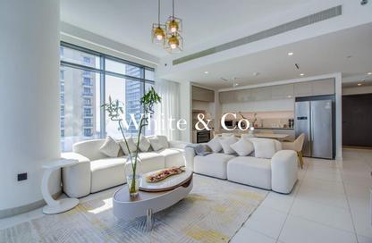 Apartment - 3 Bedrooms - 2 Bathrooms for rent in Marina Vista Tower 2 - Marina Vista - Emaar Beachfront - Dubai Harbour - Dubai