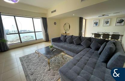 Apartment - 2 Bedrooms - 2 Bathrooms for rent in Bahar 4 - Bahar - Jumeirah Beach Residence - Dubai