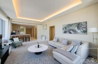 Apartment - 1 Bedroom - 2 Bathrooms for rent in The Palm Tower - Palm Jumeirah - Dubai