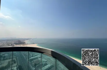 شقة - 2 غرف نوم - 3 حمامات للبيع في برج الكورنيش - طريق كورنيش عجمان - عجمان