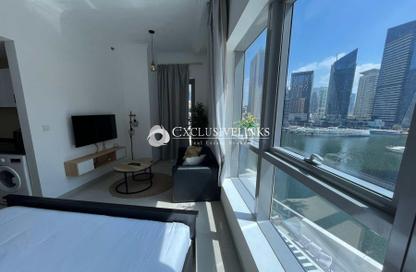 Apartment - Studio - 1 Bathroom for rent in Bay Central Tower West - Bay Central - Dubai Marina - Dubai