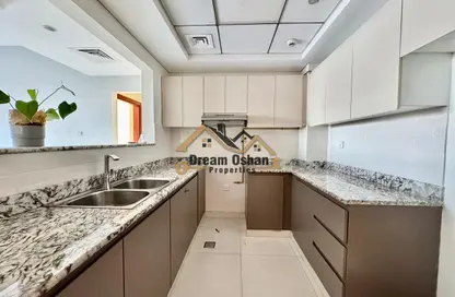 شقة - غرفة نوم - 2 حمامات للايجار في حديقة الوليد 1 - حديقة الوليد - الجداف - دبي