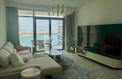 شقة - غرفة نوم - 1 حمام للبيع في برج Marina Vista 2 - مارينا فيستا - إعمار بيتشفرونت - دبي هاربور - دبي