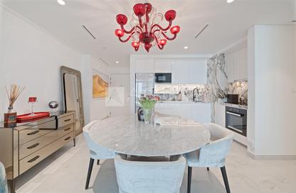 شقة - غرفة نوم - 1 حمام للبيع في برج Marina Vista 2 - مارينا فيستا - إعمار بيتشفرونت - دبي هاربور - دبي
