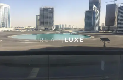 Apartment - 1 Bedroom - 2 Bathrooms for rent in Hub Canal 1 - Hub-Golf Towers - Dubai Sports City - Dubai