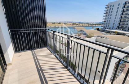 Apartment - Studio - 1 Bathroom for rent in Waters Edge - Yas Island - Abu Dhabi
