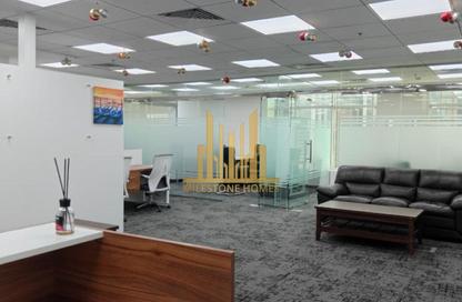 Office Space - Studio - 1 for rent in Clover Bay Tower - Business Bay - Dubai