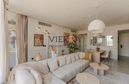 Apartment - 2 Bedrooms - 3 Bathrooms for rent in Aras Heights - Majan - Dubai Apartment - 2 Bedrooms - 3 Bathrooms for rent in Aras Heights - Majan - Dubai