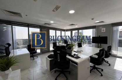 Office Space - Studio - 1 Bathroom for rent in Platinum Tower - Dubai Marina - Dubai