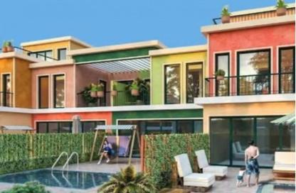 Townhouse - 4 Bedrooms - 3 Bathrooms for rent in Portofino - Damac Lagoons - Dubai Townhouse - 4 Bedrooms - 3 Bathrooms for rent in Portofino - Damac Lagoons - Dubai