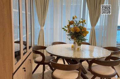 Apartment - 2 Bedrooms - 2 Bathrooms for rent in Corniche Tower - Ajman Corniche Road - Ajman