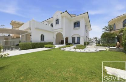 Villa - 5 - 5 for rent in Garden Homes Frond E - Garden Homes - Palm Jumeirah - Dubai