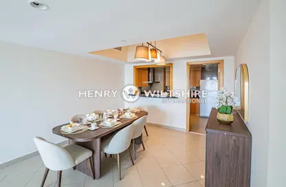 شقة - 2 غرف نوم - 3 حمامات للايجار في كابيتال بلازا C - كابيتال بلازا - شارع الكورنيش - أبوظبي