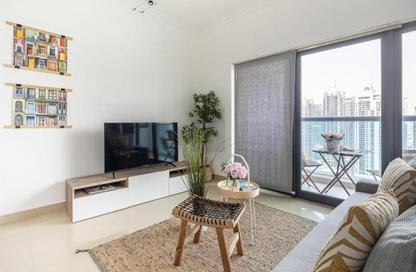 Apartment - 1 Bedroom - 1 Bathroom for rent in Time Place Tower - Dubai Marina - Dubai