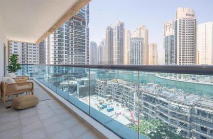 Apartment - 1 Bedroom - 1 Bathroom for rent in Time Place Tower - Dubai Marina - Dubai