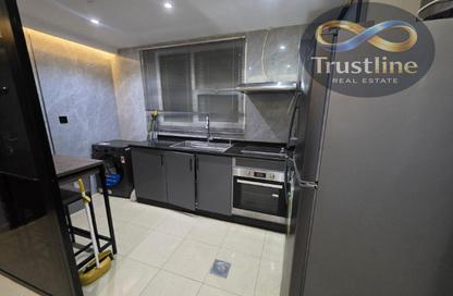 Apartment - Studio - 1 Bathroom for rent in Horizon Towers - Ajman Downtown - Ajman