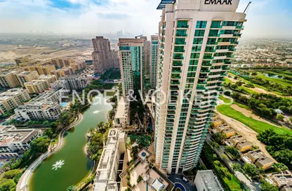 Apartment - 2 Bedrooms - 3 Bathrooms for rent in The Links West Tower - The Links - The Views - Dubai