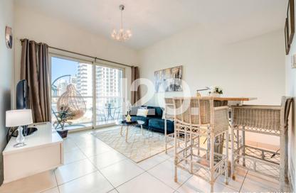 Apartment - 1 Bedroom - 2 Bathrooms for rent in Marina View Tower B - Marina View - Dubai Marina - Dubai