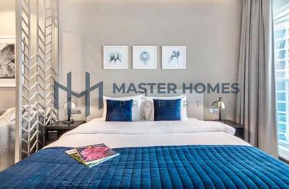 Apartment - Studio - 1 for rent in Damac Maison Prive A - Damac Maison Prive - Business Bay - Dubai
