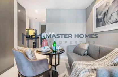 Apartment - Studio - 1 for rent in Damac Maison Prive A - Damac Maison Prive - Business Bay - Dubai