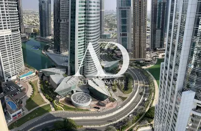 شقة - 2 غرف نوم - 2 حمامات للايجار في بالاديوم - (JLT) مجمع C - أبراج بحيرات الجميرا - دبي