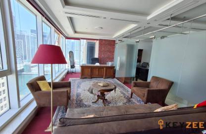 Office Space - Studio - 1 Bathroom for rent in Churchill Executive Tower - Churchill Towers - Business Bay - Dubai