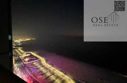 Apartment - 2 Bedrooms - 3 Bathrooms for sale in Corniche Tower - Ajman Corniche Road - Ajman
