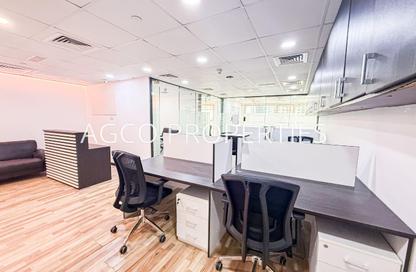 Office Space - Studio - 1 Bathroom for rent in Goldcrest Executive - JLT Cluster C - Jumeirah Lake Towers - Dubai
