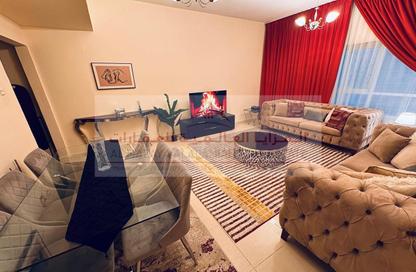 Apartment - 1 Bedroom - 2 Bathrooms for rent in Al Mamzar Plaza - Al Taawun Street - Al Taawun - Sharjah