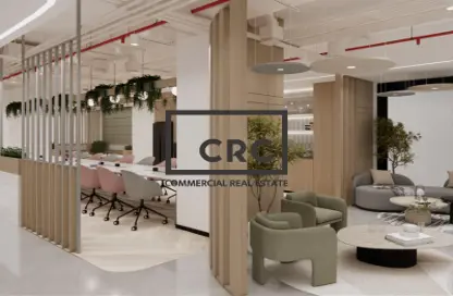 Office Space - 1 Bedroom for rent in Sobha Sapphire - Business Bay - Dubai