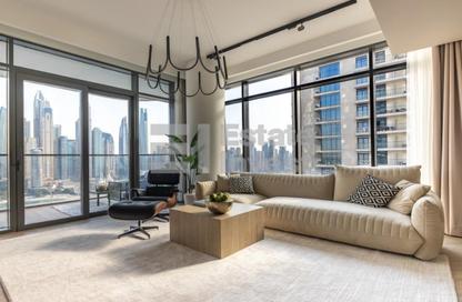 Apartment - 3 Bedrooms - 4 Bathrooms for sale in Marina Vista Tower 2 - Marina Vista - Emaar Beachfront - Dubai Harbour - Dubai